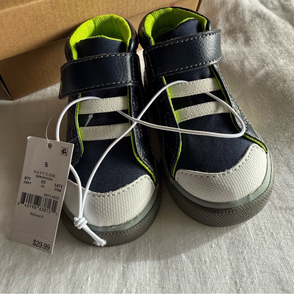 NWT See Kai Run Toddler High Top Sneakers 5